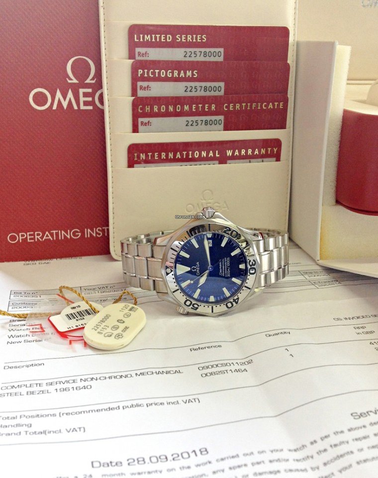 Omega Seamaster Diver 300 M Mens watch Unisex Automatic Steel 2257.80.00 5