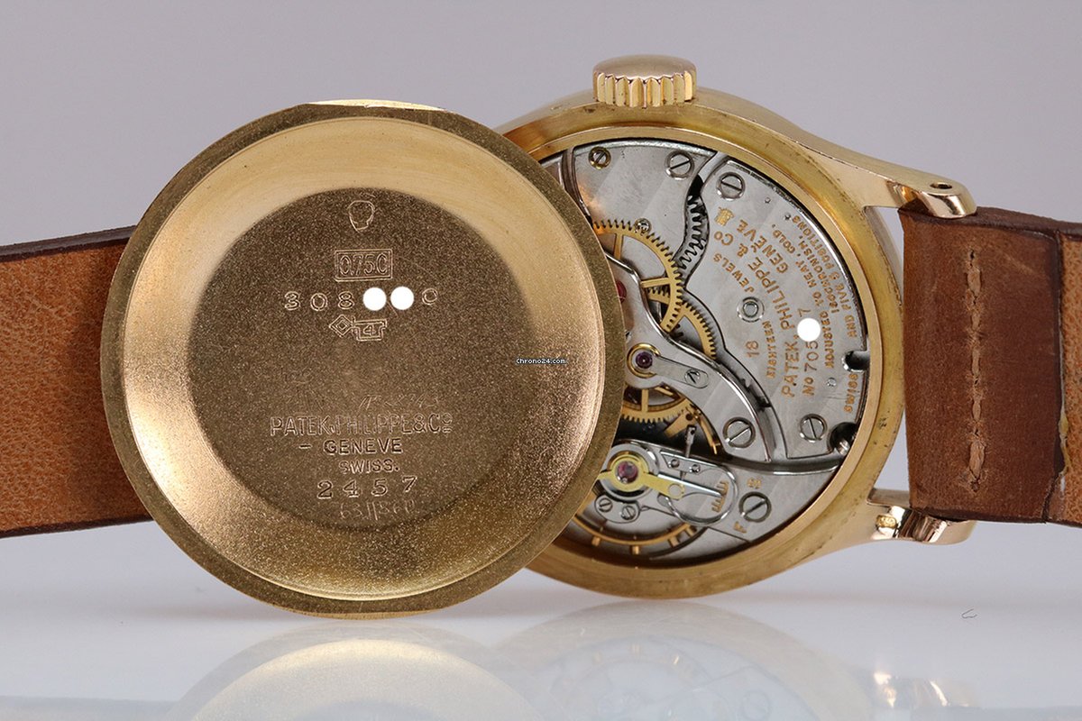 Patek Philippe Calatrava Mens watch Unisex Manual winding Rose gold 2457 5