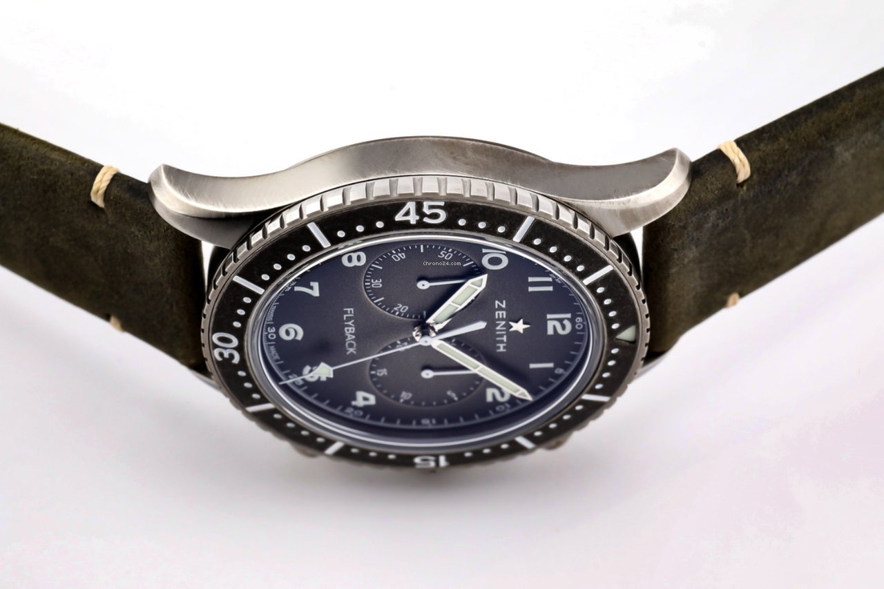Zenith Pilot Mens watch Unisex Automatic Steel 11.2240.405-21.C773 5