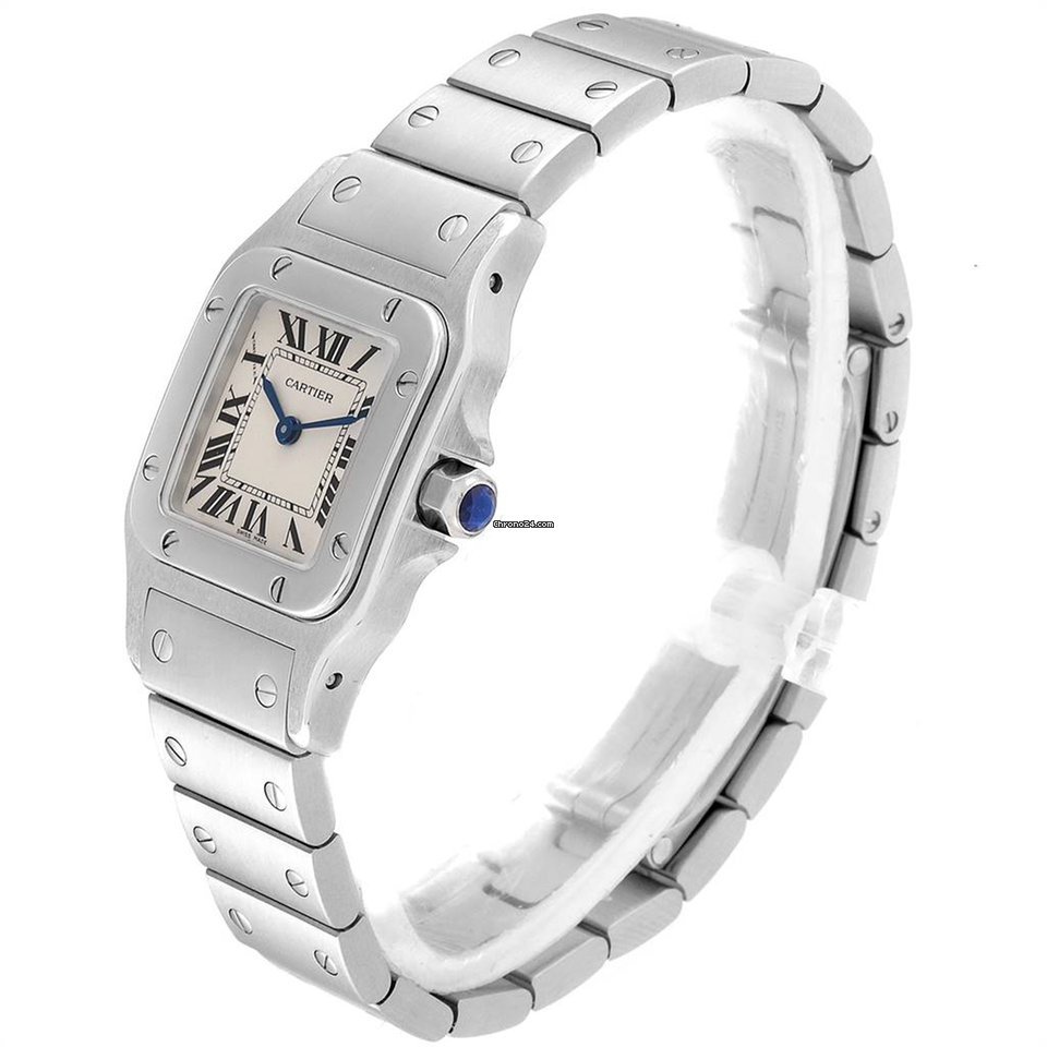 Cartier Santos Galbee Womens watch Quartz Steel W20056D6 5