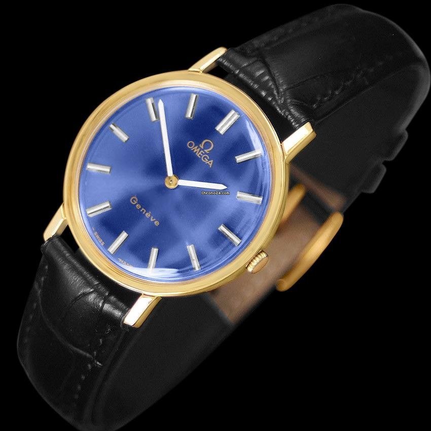 Omega Geneve Mens watch Unisex Manual winding Gold Steel 6534 5