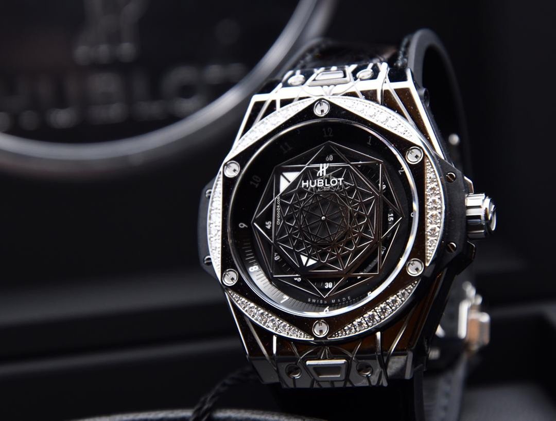 Hublot Big Bang Sang Bleu Womens watch Automatic Steel 465.SS.1117.VR.1204.MXM17 5