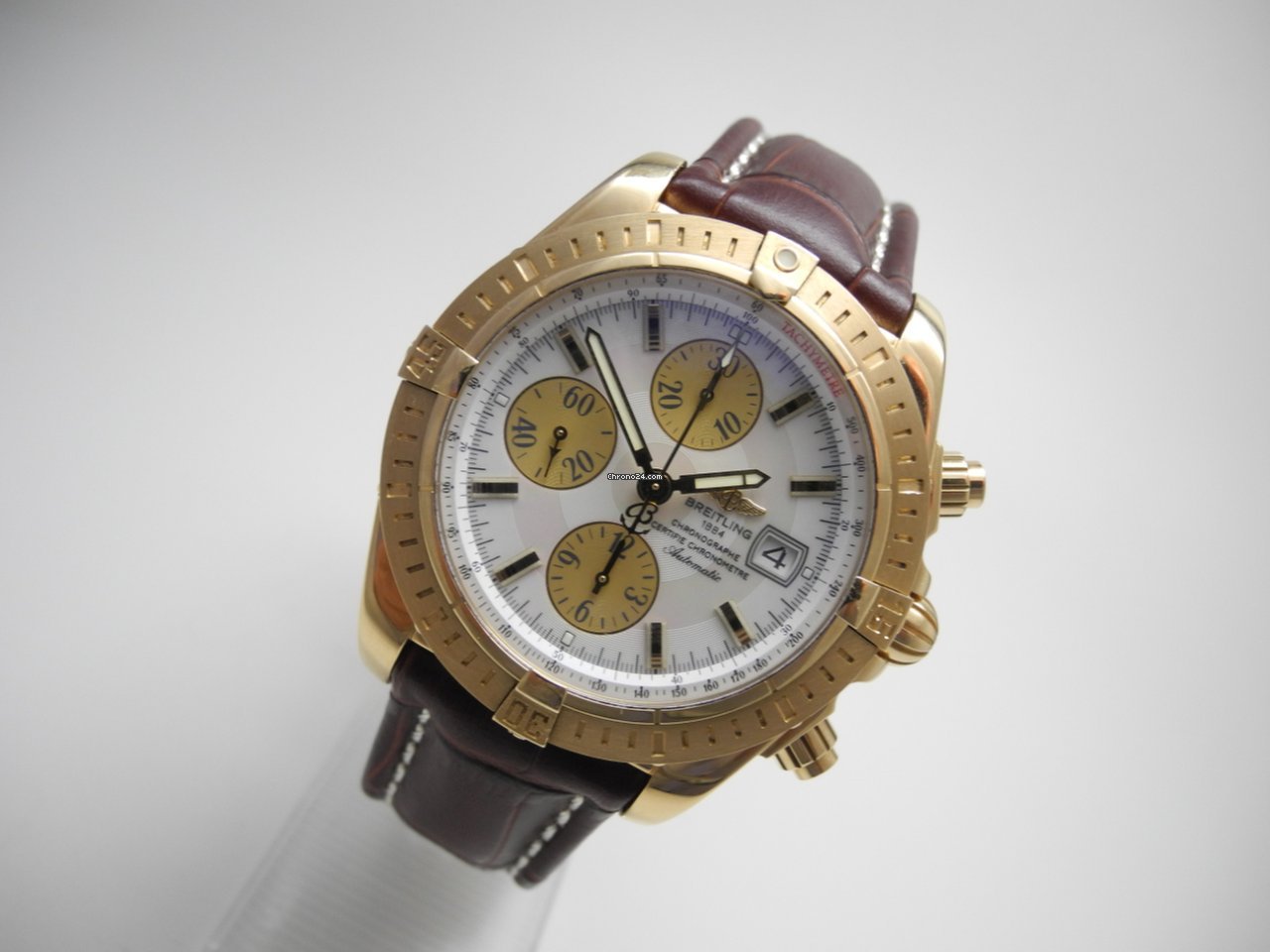 Breitling Chronomat Evolution Mens watch Unisex Automatic Yellow gold K13356 5