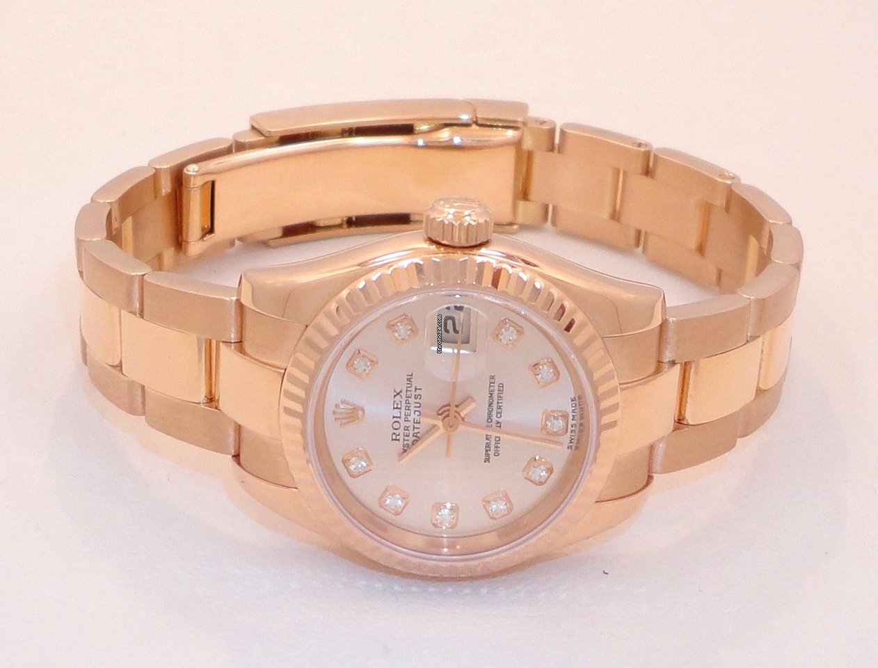 Rolex Lady-Datejust Womens watch Rose gold Automatic 179175 6