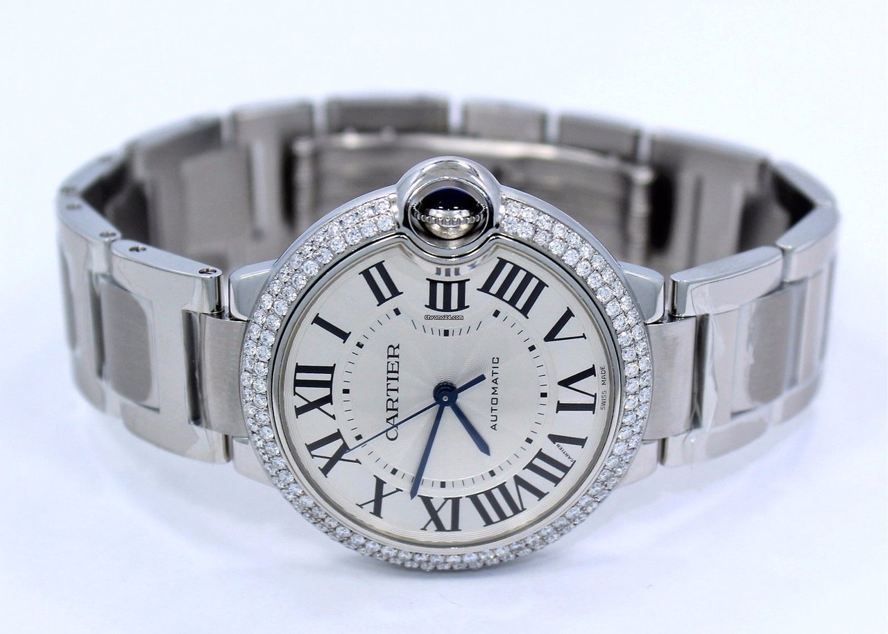 Cartier Ballon Bleu 36mm Mens watch Unisex Automatic Steel W690046 6