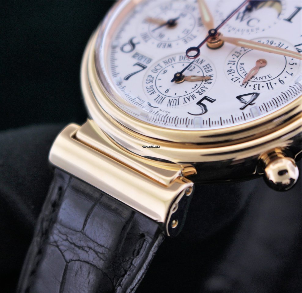 IWC Da Vinci Perpetual Calendar Mens watch Unisex Automatic Yellow gold IW3754 6
