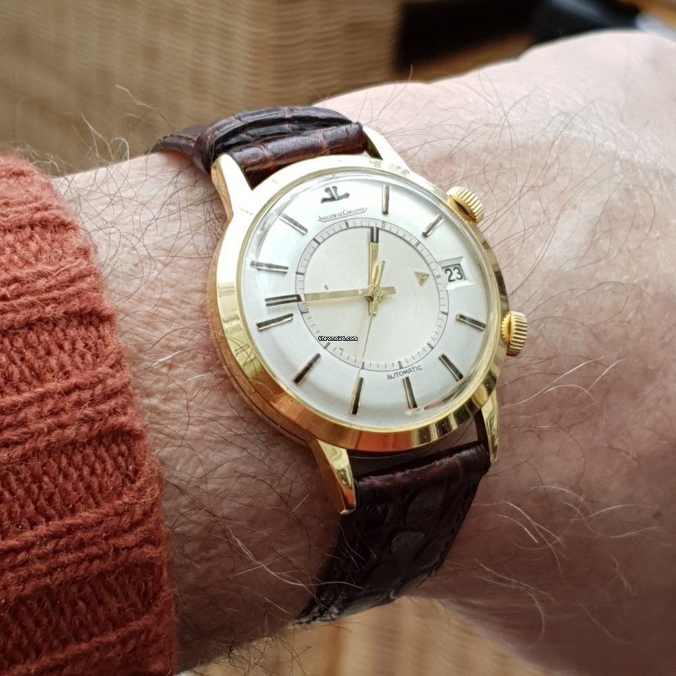 Jaeger-LeCoultre Mens watch Unisex Automatic Yellow gold 855 6