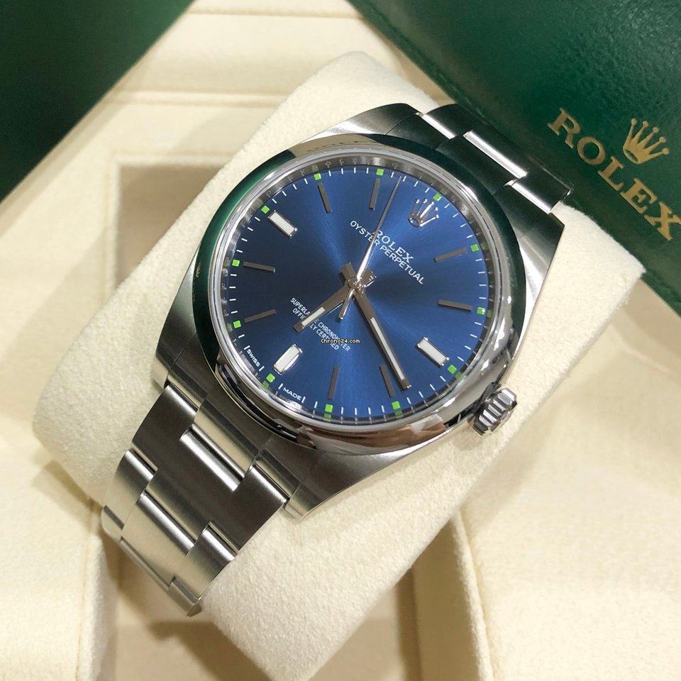 Rolex Oyster Perpetual 39 Mens watch Unisex Steel Automatic 114300-0003 6