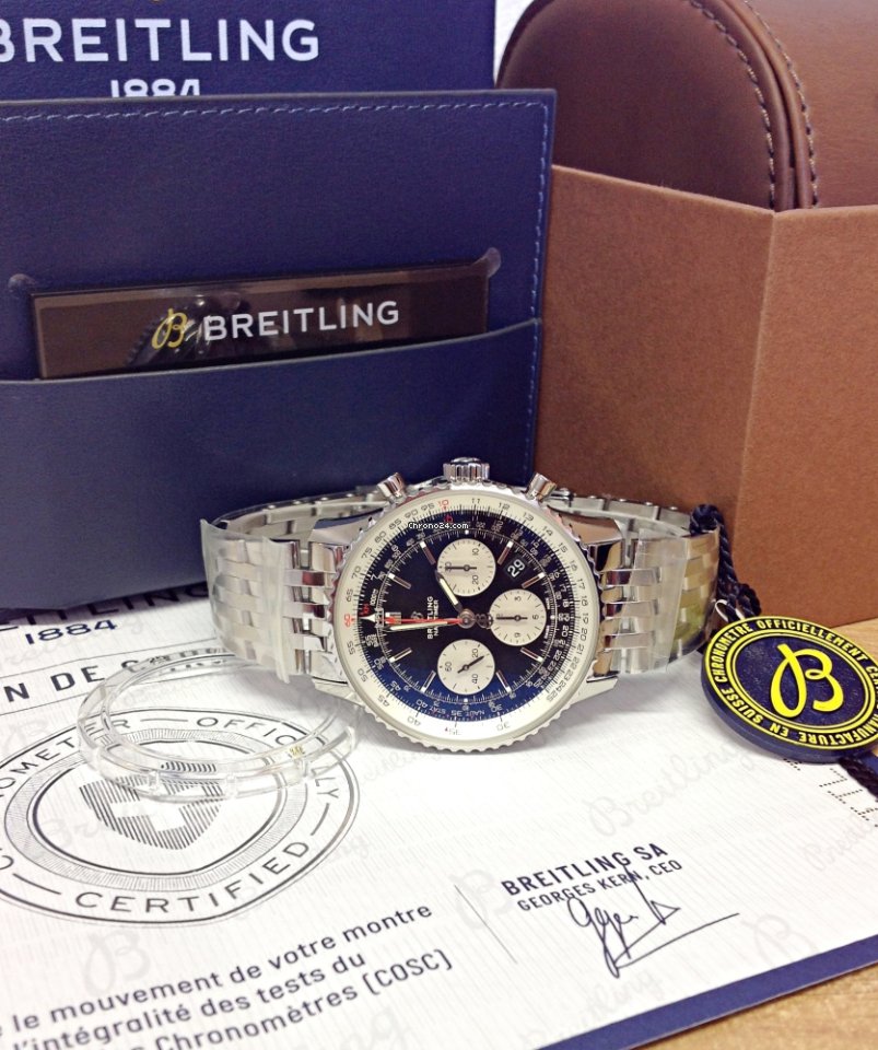 Breitling Navitimer 01 Mens watch Unisex Automatic Steel AB0121 6