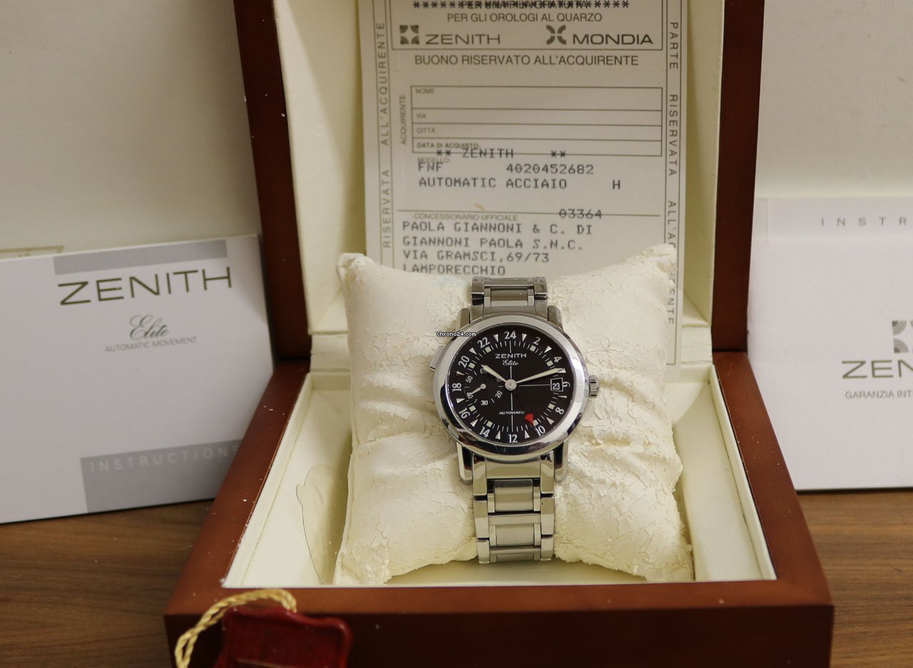 Zenith Port Royal Mens watch Unisex Automatic Steel 01 02.0450.682 6