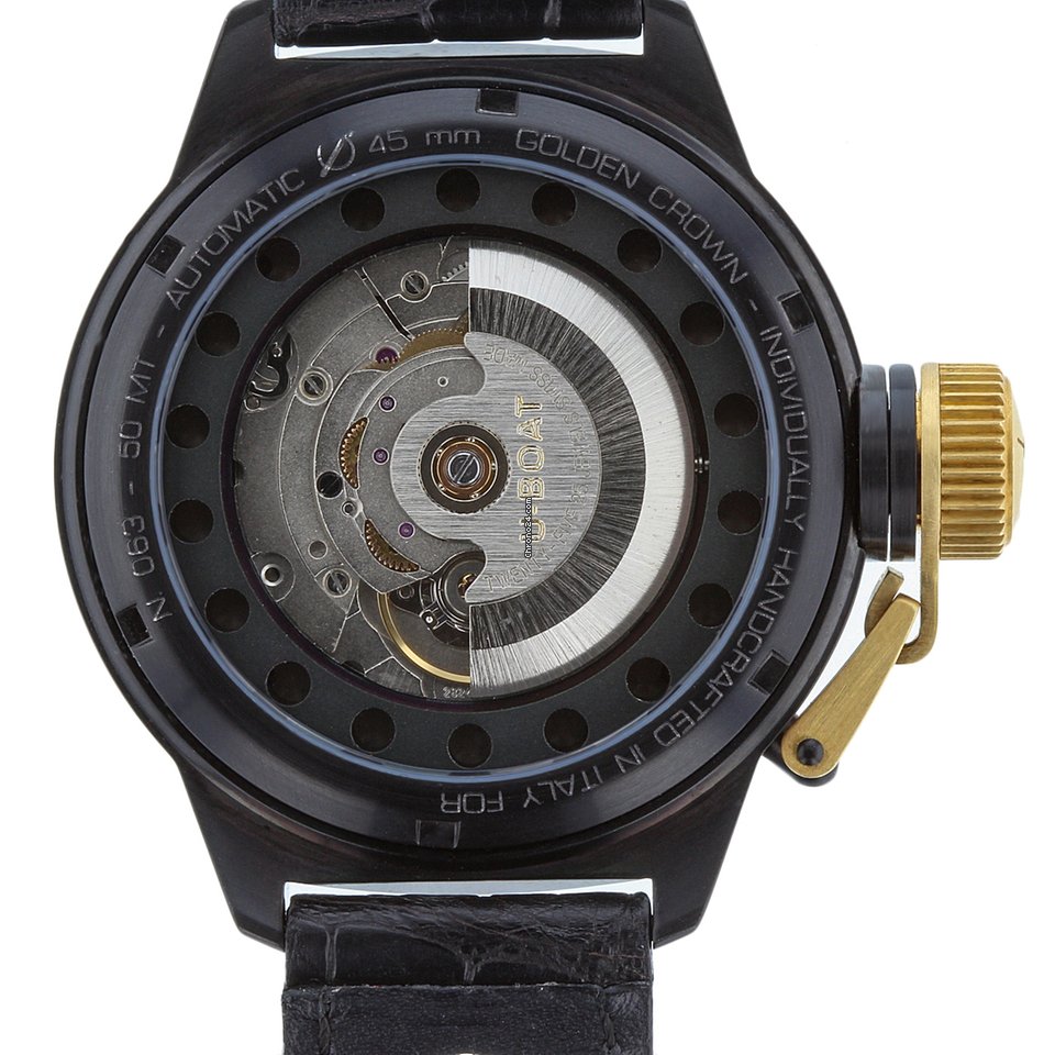 U-Boat Classico Mens watch Unisex Automatic Steel 1216 6