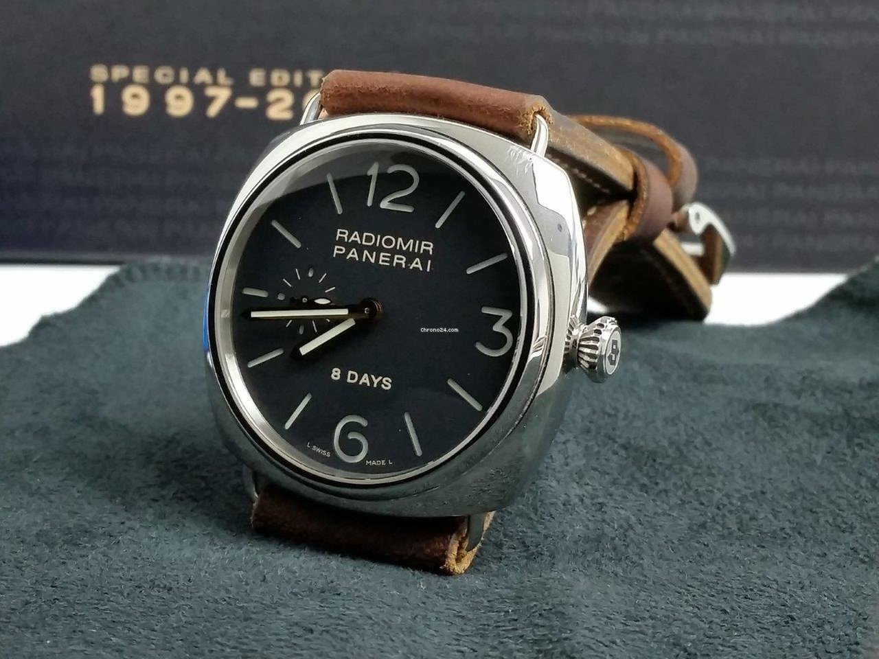 Panerai Radiomir 8 Days Mens watch Unisex Manual winding Steel PAM 00190 6