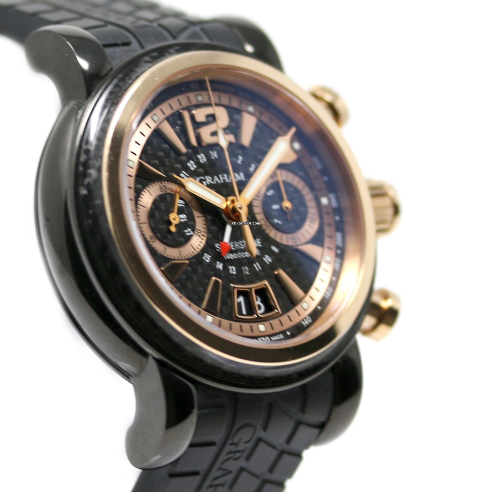 Graham Silverstone Mens watch Unisex Automatic Gold Steel 2GSIUBR 6