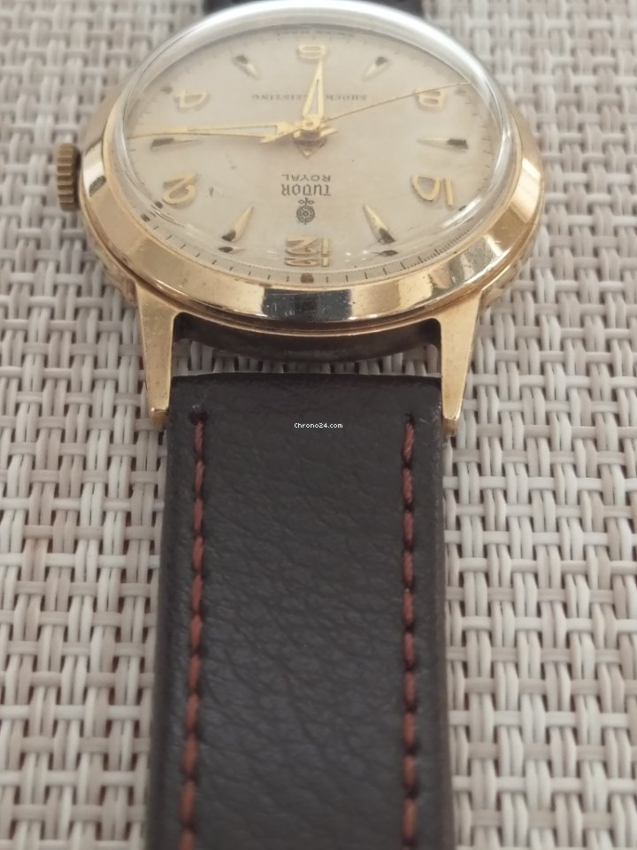 Tudor Royal Mens watch Unisex Manual winding Yellow gold 12324 6