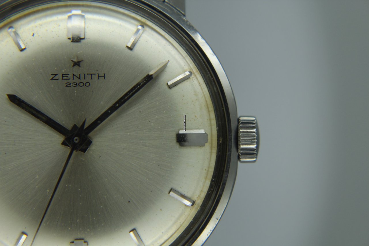Zenith Mens watch Unisex Manual winding Steel 2300 6