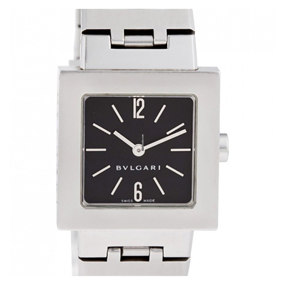 Bulgari Quadrato Quartz Steel SQ22SS 6