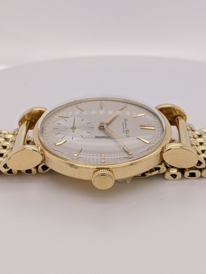 IWC Mens watch Unisex Manual winding Yellow gold 1950 IWC Schaffhausen Caliber 88 YG 6