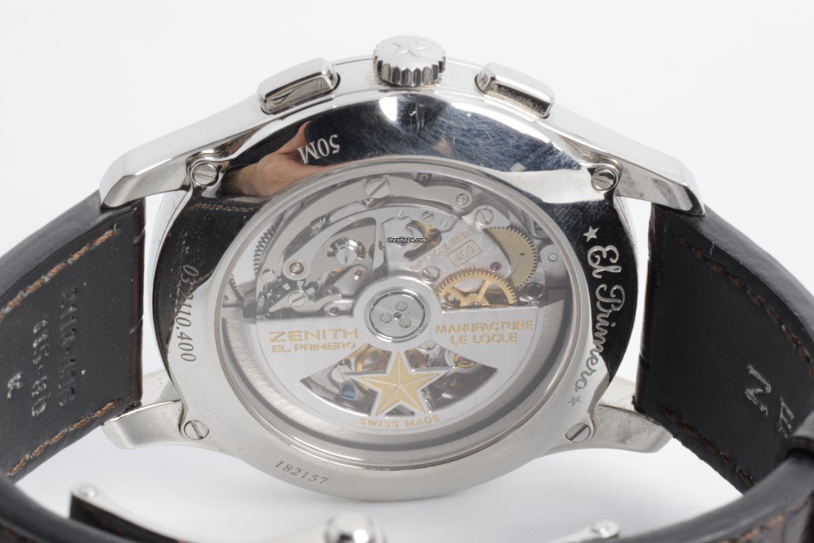 Zenith El Primero Chronomaster Mens watch Unisex Automatic Steel 01.0240.410 6