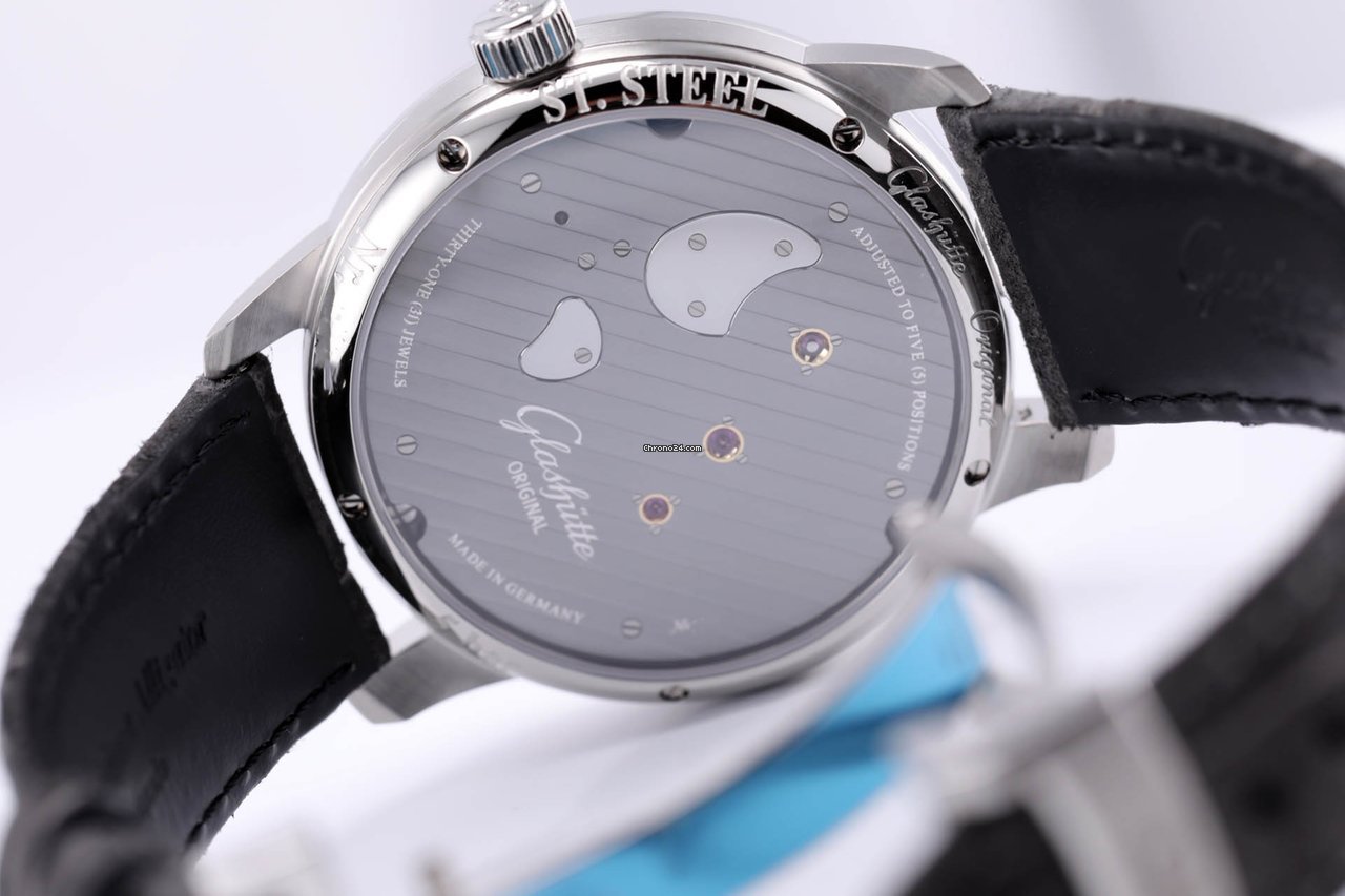 Glashtte Original PanoInverse Mens watch Unisex Manual winding Steel 1-66-06-04-22-05 6