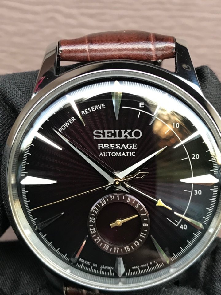 Seiko Presage Mens watch Unisex Automatic Steel SSA393J1 6