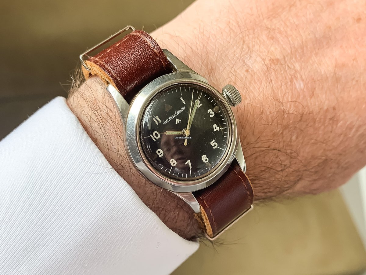 Jaeger-LeCoultre Mens watch Unisex Manual winding Steel Jaeger-LeCoultre Mark XI Navigators 6