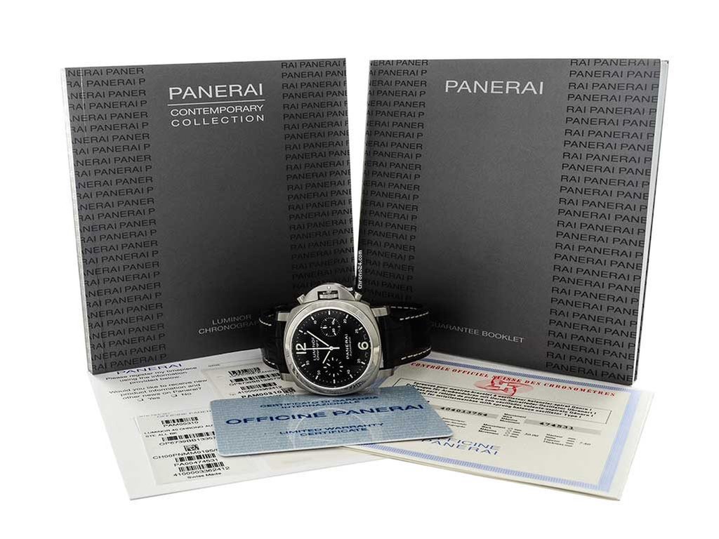 Panerai Luminor Chrono Mens watch Unisex Automatic Steel PAM 00310 6