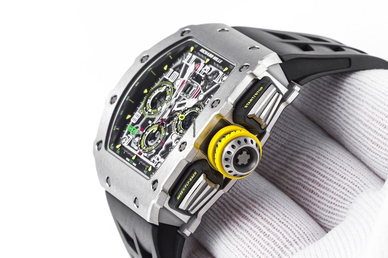 Richard Mille RM 011 Mens watch Unisex Automatic Titanium RM 11-03 Ti 6