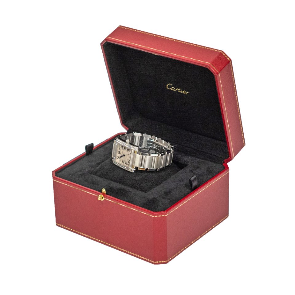 Cartier Tank Francaise Mens watch Unisex Automatic White gold 2366 6