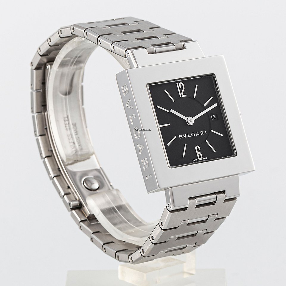 Bulgari Quadrato Womens watch Quartz Steel SQ 27 SSD 6