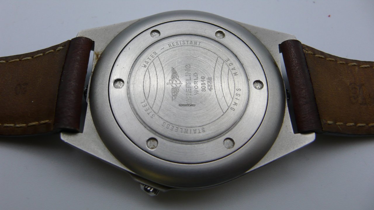 Breitling Mens watch Unisex Quartz Steel 80840 6