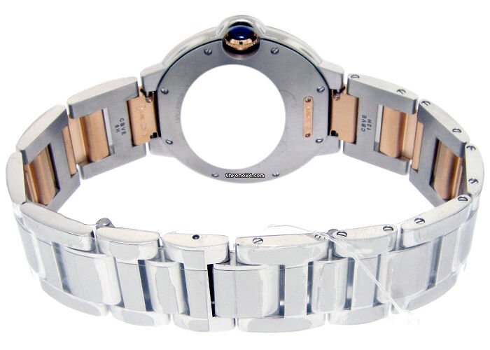 Cartier Ballon Bleu 36mm Womens watch Automatic Gold Steel W3BB0007 6
