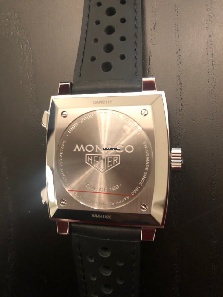 TAG Heuer Monaco Mens watch Unisex Automatic Steel CAW211Y.FC6469 6