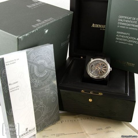 Audemars Piguet Millenary 4101 Mens watch Unisex Automatic Steel 15350ST 6