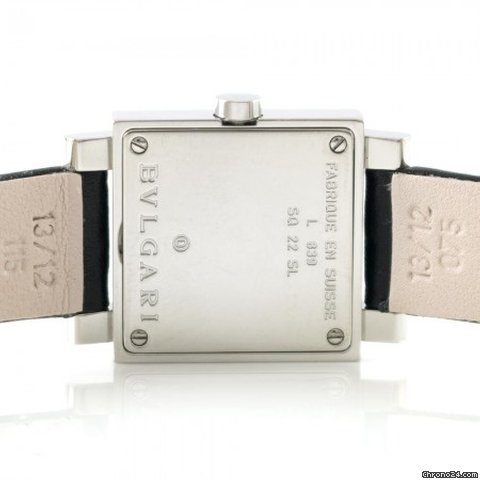 Bulgari Quadrato Womens watch Quartz Steel SQ 22L 6