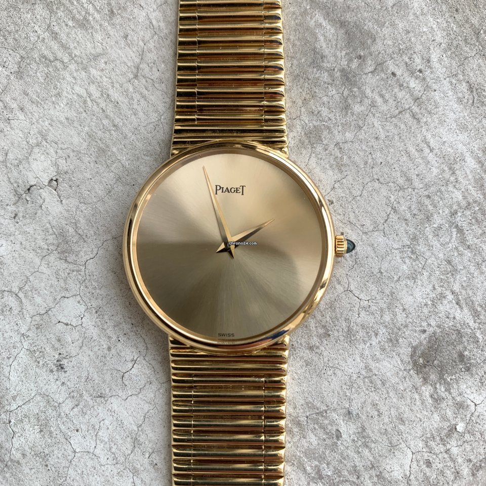 Piaget Altiplano Mens watch Unisex Manual winding Yellow gold 9025 6