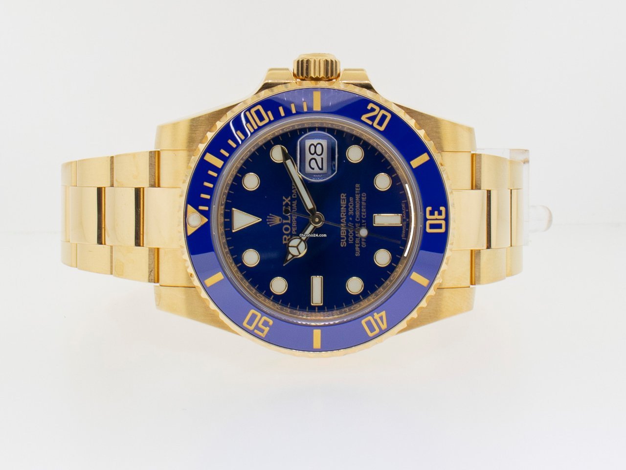 Rolex Submariner Date Mens watch Unisex Yellow gold Automatic 116618BL 6
