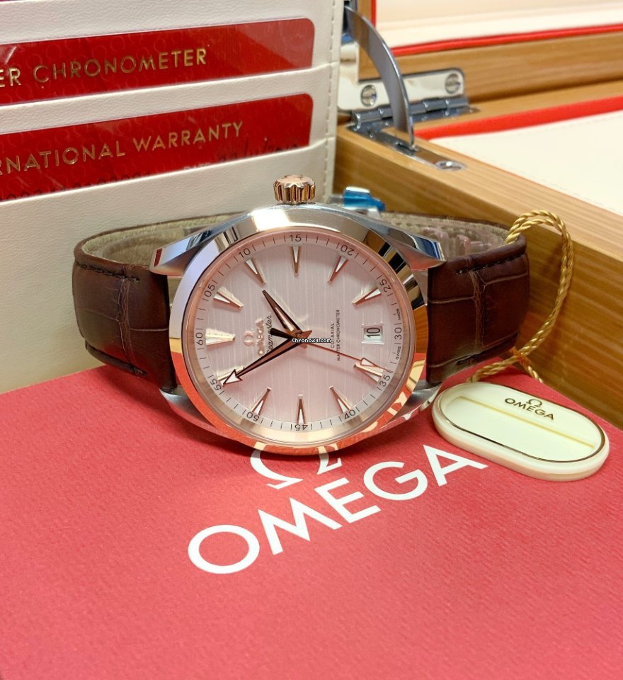 Omega Seamaster Aqua Terra Mens watch Unisex Automatic Gold Steel 220.23.41.21.02.001 6