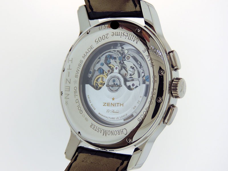 Zenith Academy Mens watch Unisex Automatic White gold 65.1260.4005 6