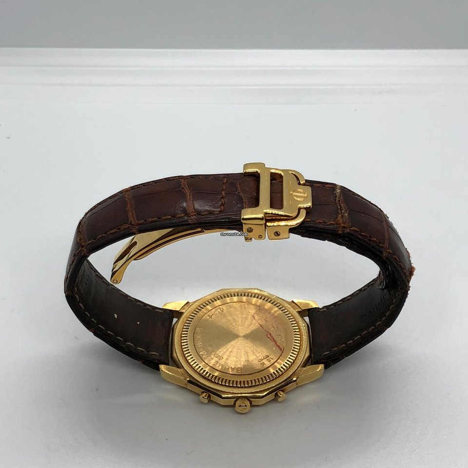 Baume & Mercier Riviera Mens watch Unisex Quartz Yellow gold MV045041 6