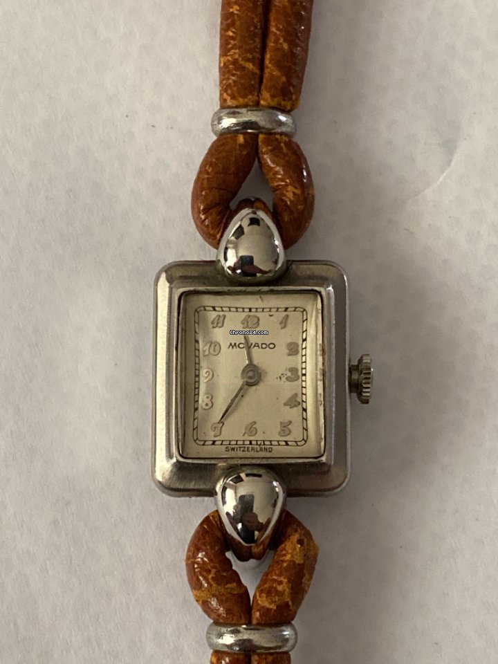 Movado Womens watch Manual winding Steel B 30422 6