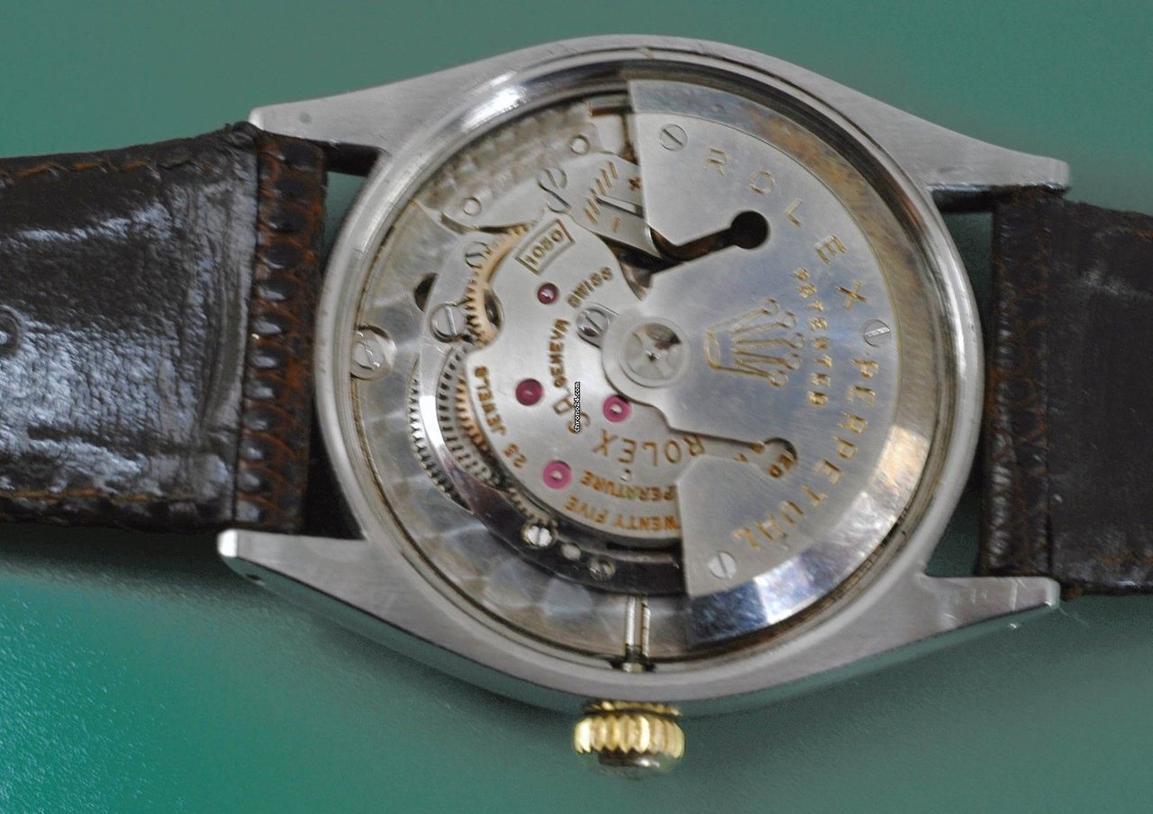 Rolex Oyster Perpetual 34 Mens watch Unisex Steel Automatic 6565 6
