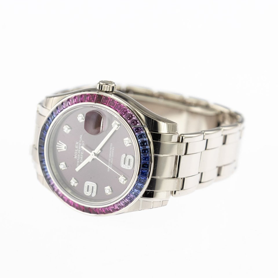 Rolex Pearlmaster Mens watch Unisex White gold Automatic 86349SAFUBL 6