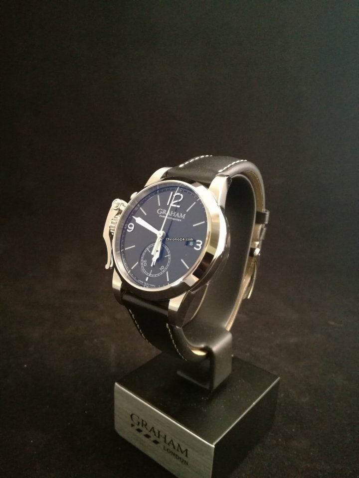 Graham Chronofighter 1695 Mens watch Unisex Automatic Steel 2CXAS 6