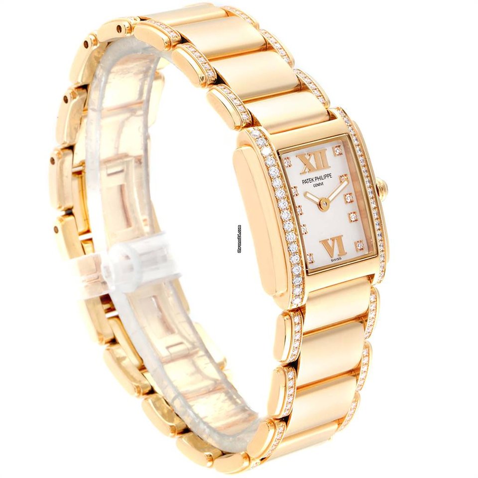 Patek Philippe Twenty~4 Womens watch Quartz Rose gold 4908 11R-011 6