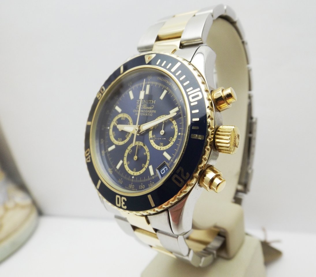 Zenith El Primero Mens watch Unisex Automatic Gold Steel 89.0315.400 6
