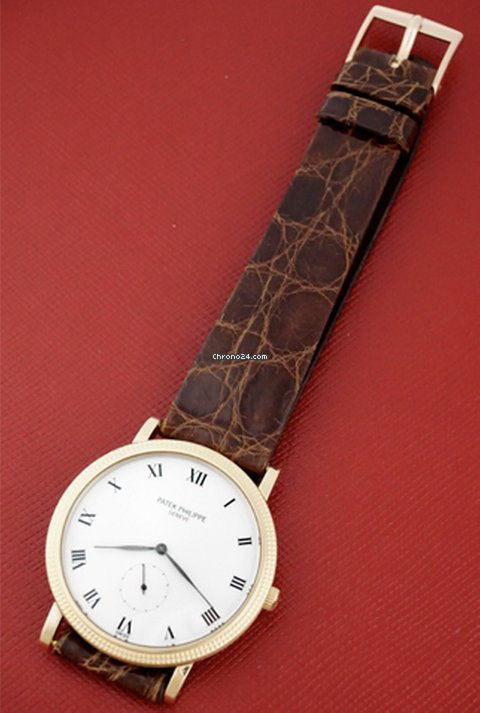 Patek Philippe Calatrava Mens watch Unisex Manual winding Yellow gold 3919 J-001 6