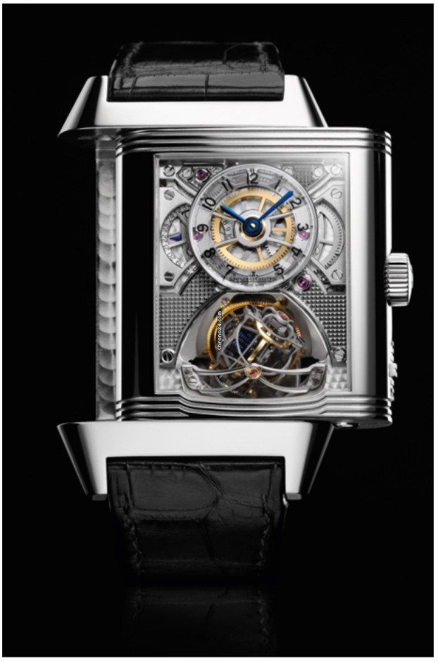 Jaeger-LeCoultre Reverso Gyrotourbillon 2 Mens watch Unisex Manual winding Platinum Q2336420 6