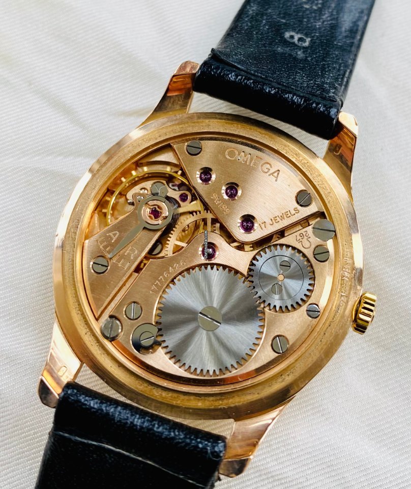 Omega De Ville Tresor Mens watch Unisex Manual winding Yellow gold TR|SOR ref:2896 6