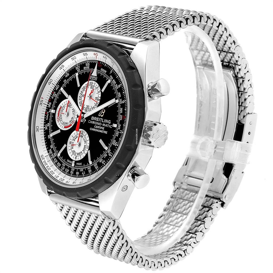 Breitling Chrono-Matic 1461 Mens watch Unisex Automatic Steel A19360 6