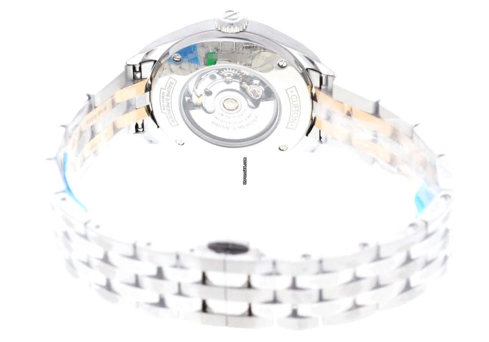 Baume & Mercier Clifton Mens watch Unisex Automatic Gold Steel 10351 6